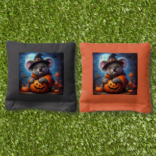 Koala Halloween Costume Cornhole Bags