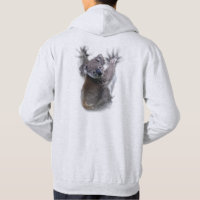 Koala Hang On Back Cute Bear Australia Animal