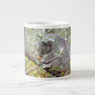 koala head down sleeping c giant coffee mug