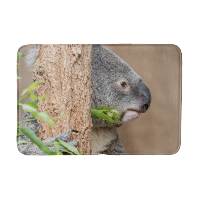 Koala Headshot Bathroom Mat (Front)