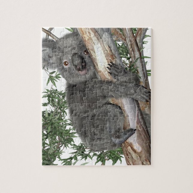 Koala in a Tree Jigsaw Puzzle (Vertical)