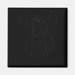 Koala Ink Art Australian Wildlife Rtrait Nge Koala Magnet