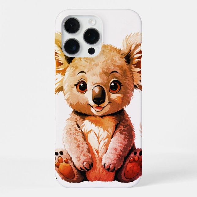 Koala  iphone case (Back)
