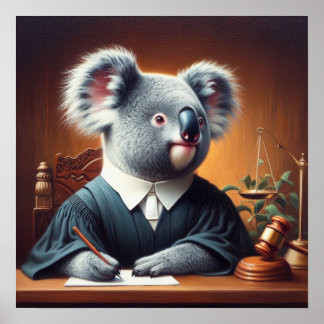 Koala Judge Poster