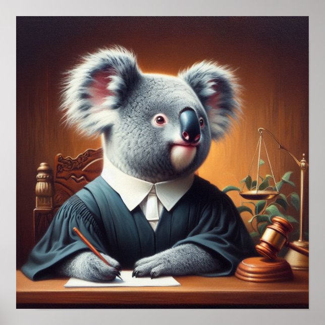 Koala Judge Poster (Front)