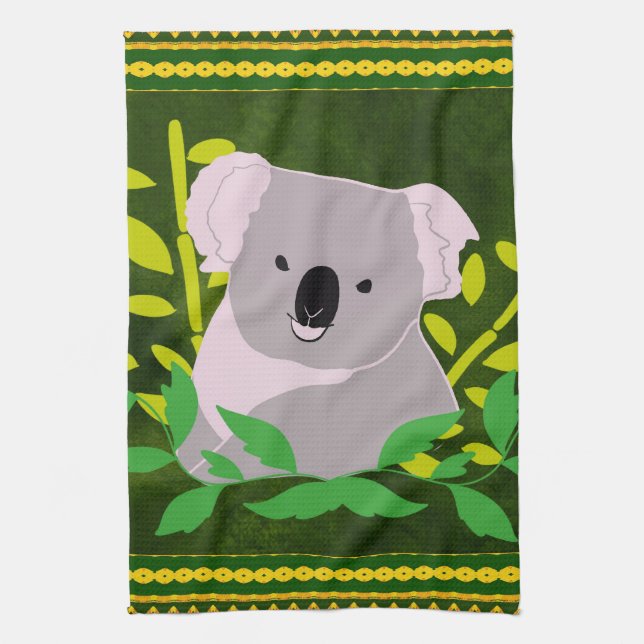 koala kitchen towel (Vertical)