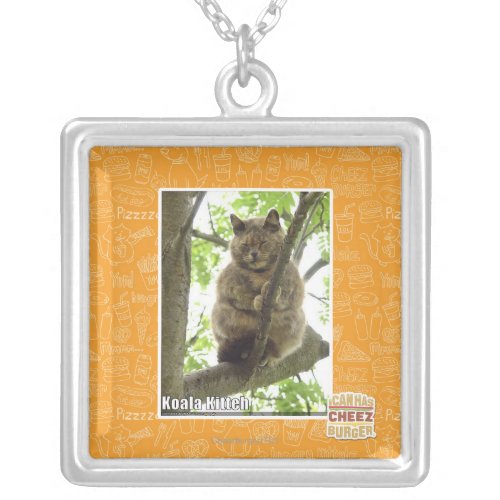 Koala Kitteh Silver Plated Necklace