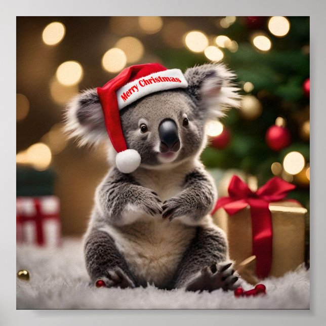 "Koala Kris Kringle: Christmas Down Under" Poster (Front)