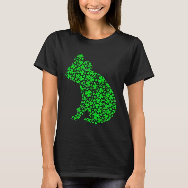 Koala Leprechaun Koala St Patricks Day T-Shirt (Front)