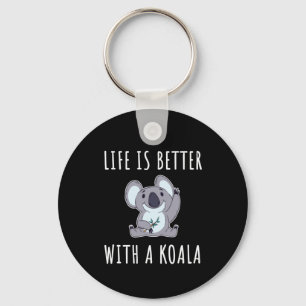 Koala - Life Is Better With A Koala Keychain
