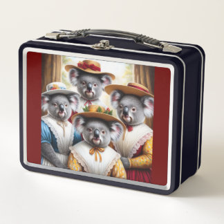 Koala Little Women Metal Lunch Box