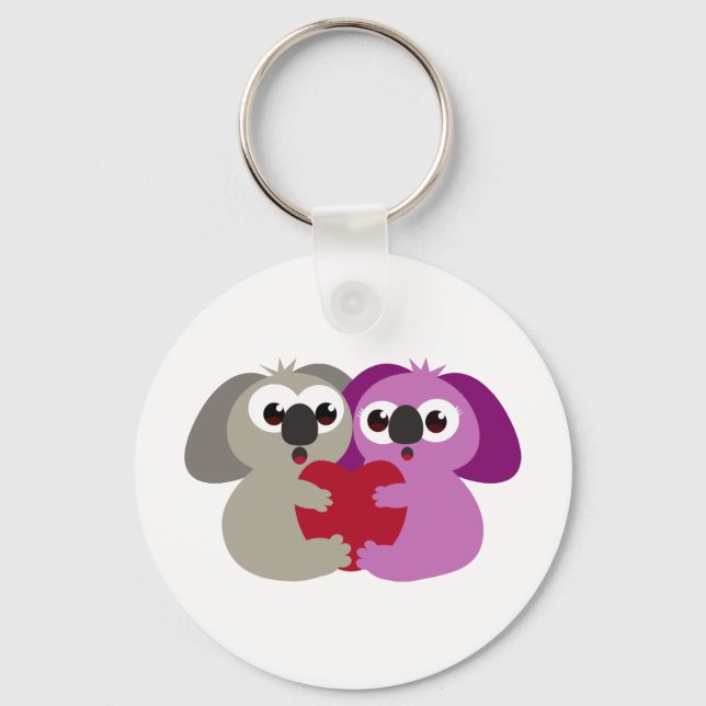 Koala Love Keychain (Front)