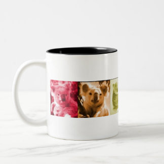 Koala Love Two-Tone Coffee Mug