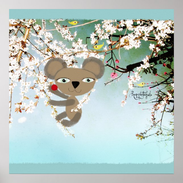 Koala Lovely Teddy Bear amazing Huge Poster (Front)