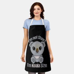Koala Lover Women Funny Short People Koala Apron