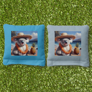 Koala Luau Cornhole Bags