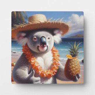 Koala Luau Plaque