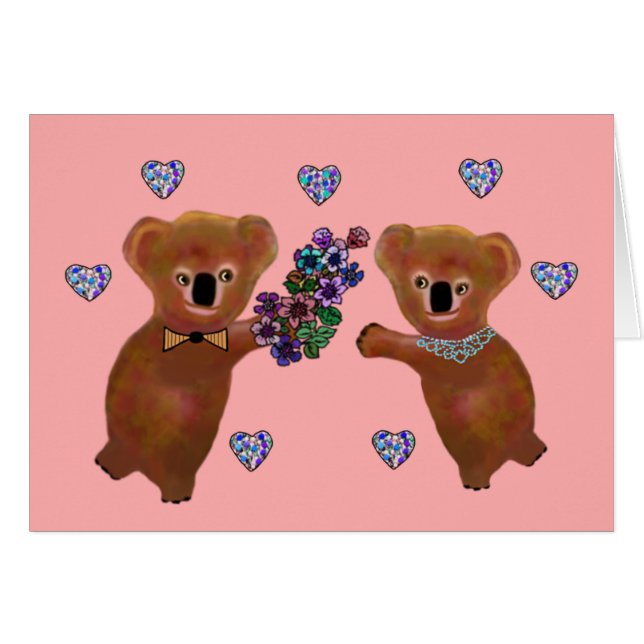 Koala Luv You Cards (Front Horizontal)