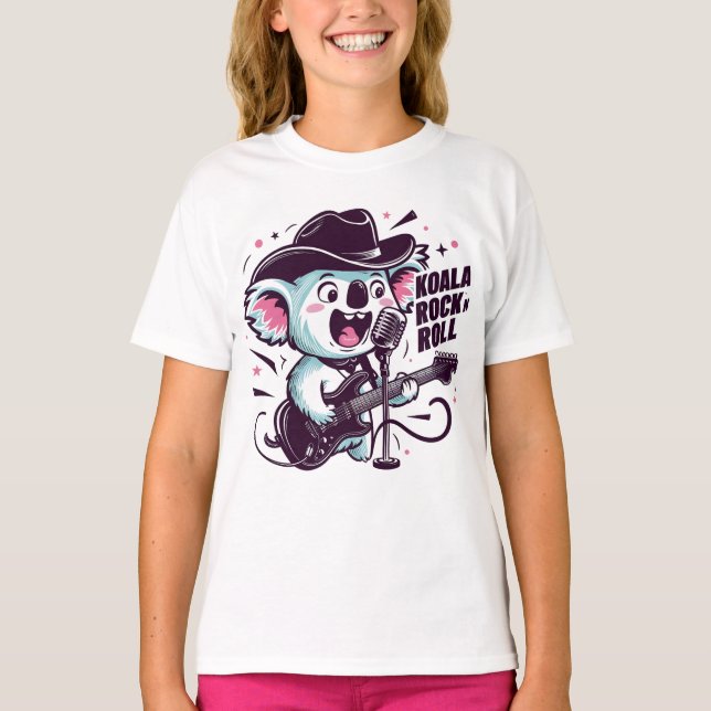 Koala music Rock'n'roll T-Shirt (Front)
