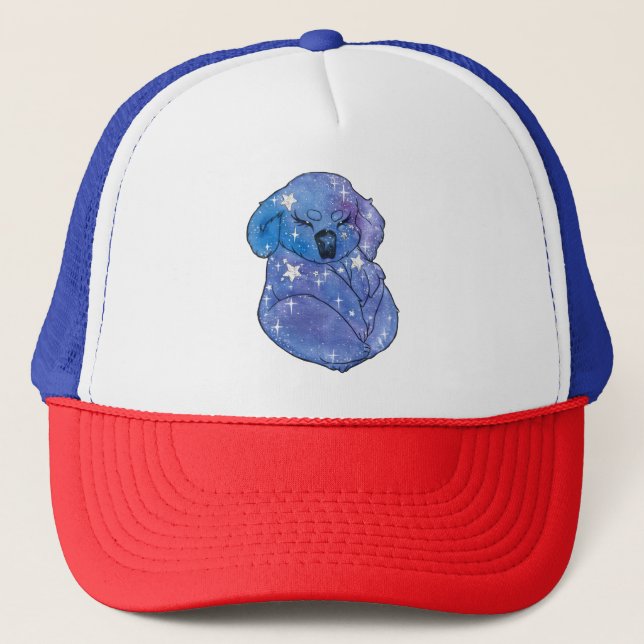 Koala named Seven Trucker Hat (Front)