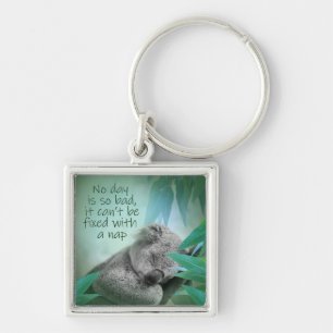 Koala Nap Keychain