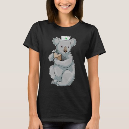 Koala Nurse Notepad T_Shirt