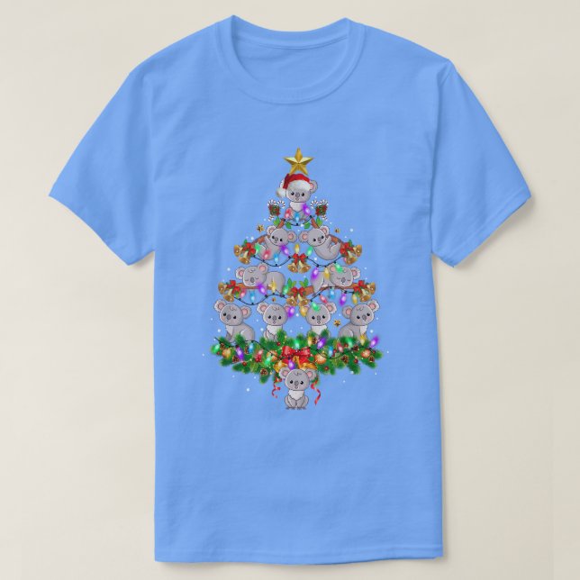 Koala Ornament Decoration Christmas Tree Tee Xmas  (Design Front)