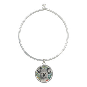 Koala Painting Bangle Bracelet
