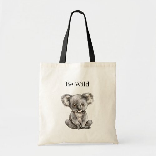 Koala Panda Safari Animals Tote Bag