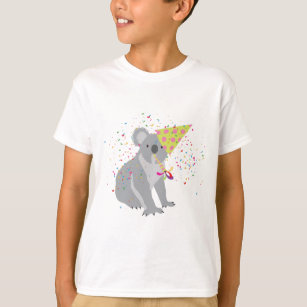 Koala Partying - Animals Having a Party T-Shirt