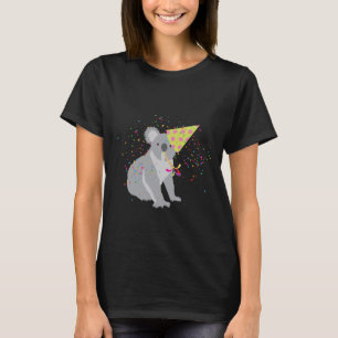 Koala Partying - Animals Having a Party T-Shirt