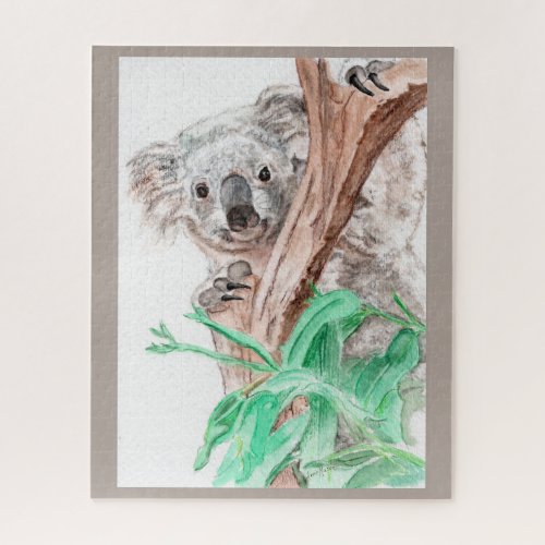 Koala Peek_a_Boo Jigsaw Puzzle