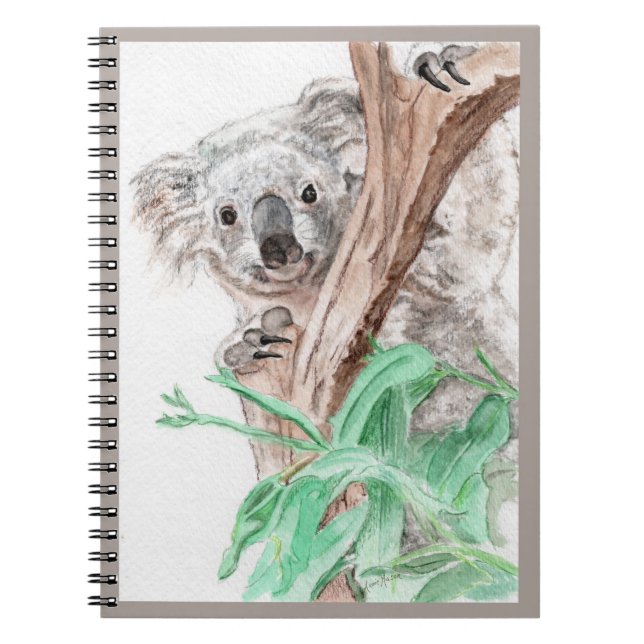 Koala, Peek-a-Boo Notebook (Front)