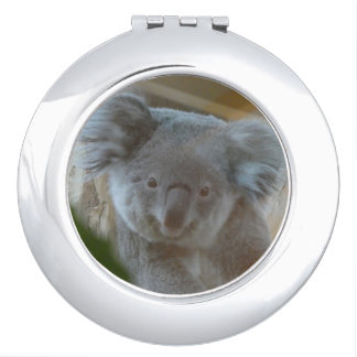Koala Portrait Compact Mirror
