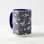 Koala Rainbow Love Pattern Mug