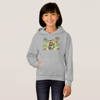 Koala Relaxing on the Beach – Tropical Summer Vibe Hoodie