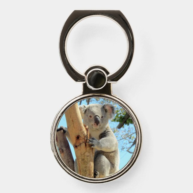 Koala Ring Stand Phone Grip (Front)