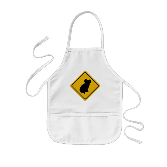 koala road sign kids' apron (Front)