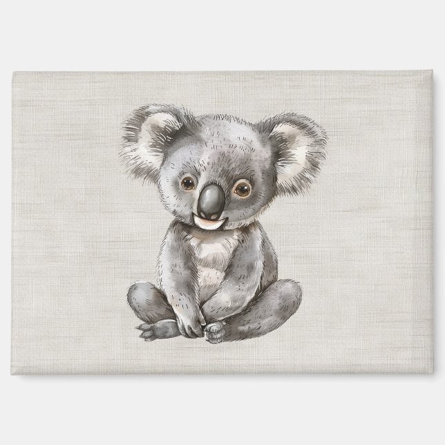 Koala Safari Animal Magnet (Front)