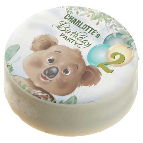 Koala Safari Jungle Kids Birthday Chocolate Covered Oreo