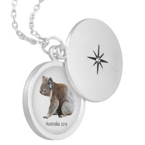 Koala Silver Plated Necklace