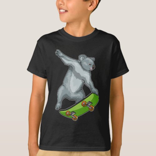 Koala Skater Skateboard Sports T_Shirt