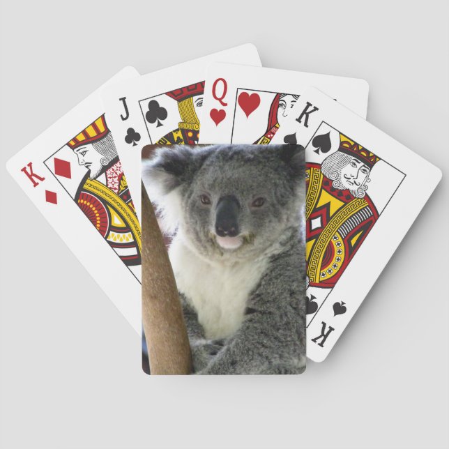 koala smile poker cards (Back)