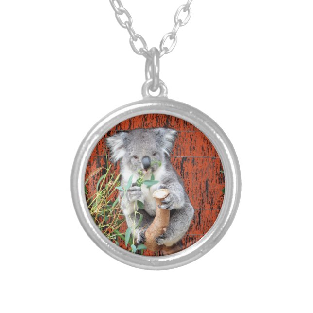 Koala Snack Time Necklace (Front)