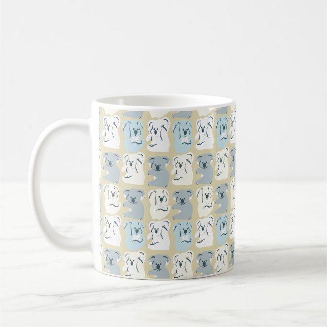 Koala sour and sweet ~beige ver. coffee mug (Left)