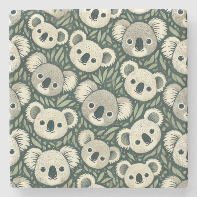 Koala Stone Coaster (Front)