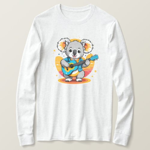 Koala Strumming a Guitar T_Shirt
