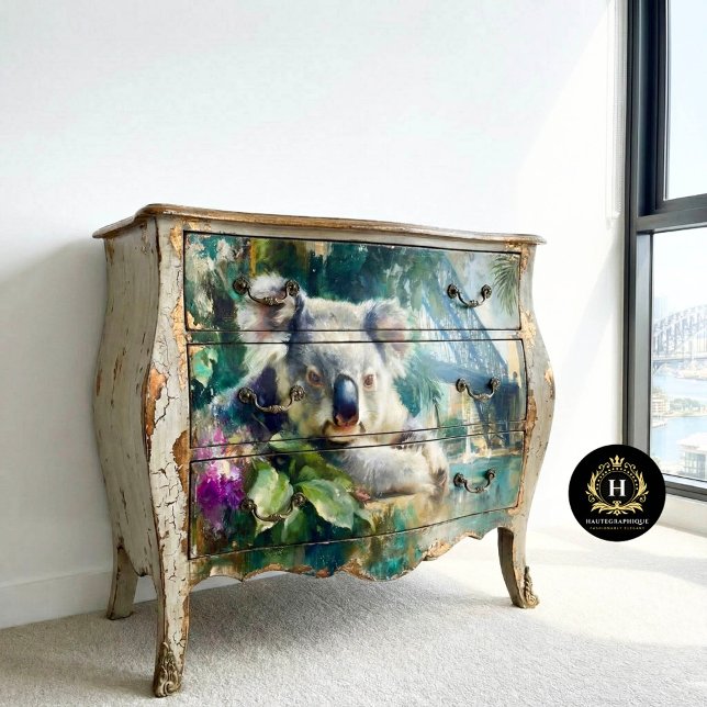 Koala & Sydney Harbour Bridge Decoupage Tissue Paper (Creator Uploaded)