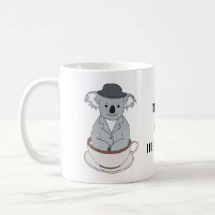 Koala Tea Inspector   T-Shirt Coffee Mug