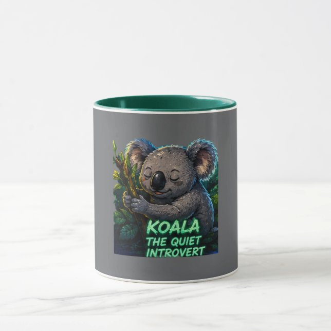 Koala The Quiet Introvert Mug (Center)